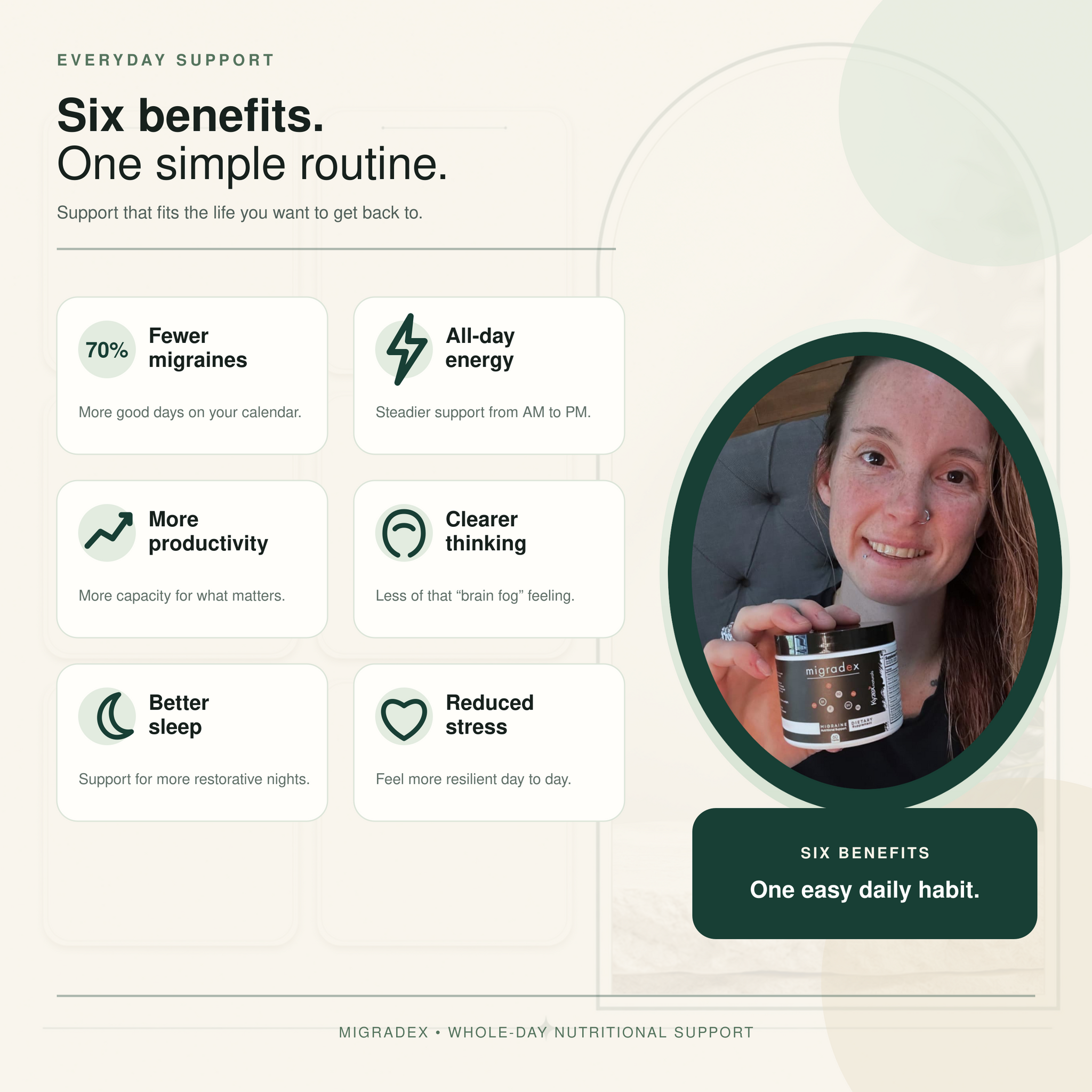 migradex - 9 in 1 migraine supplement