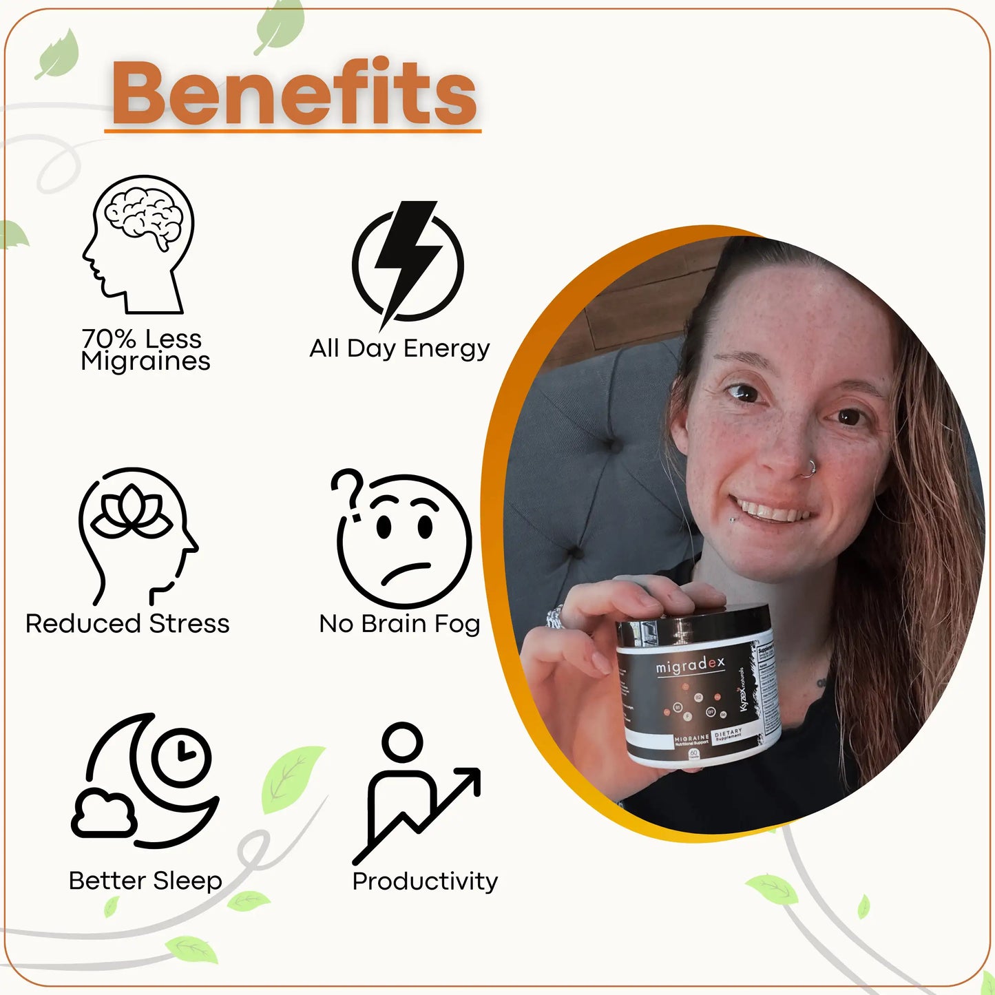 migradex - 9 in 1 migraine supplement