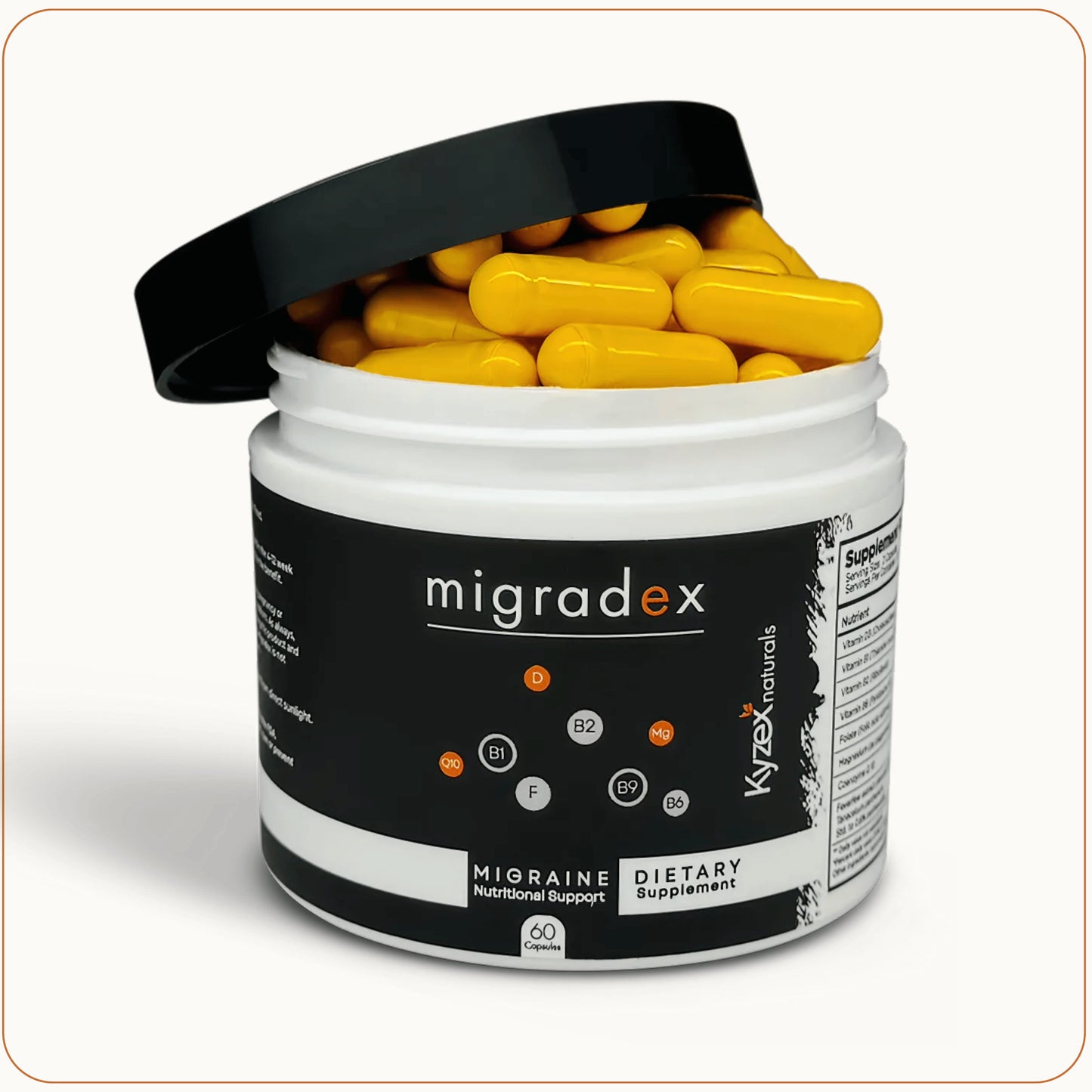 migradex - 9 in 1 migraine supplement