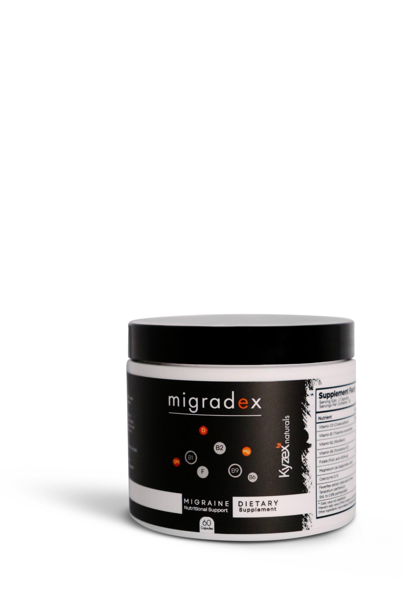 Migradex bottle